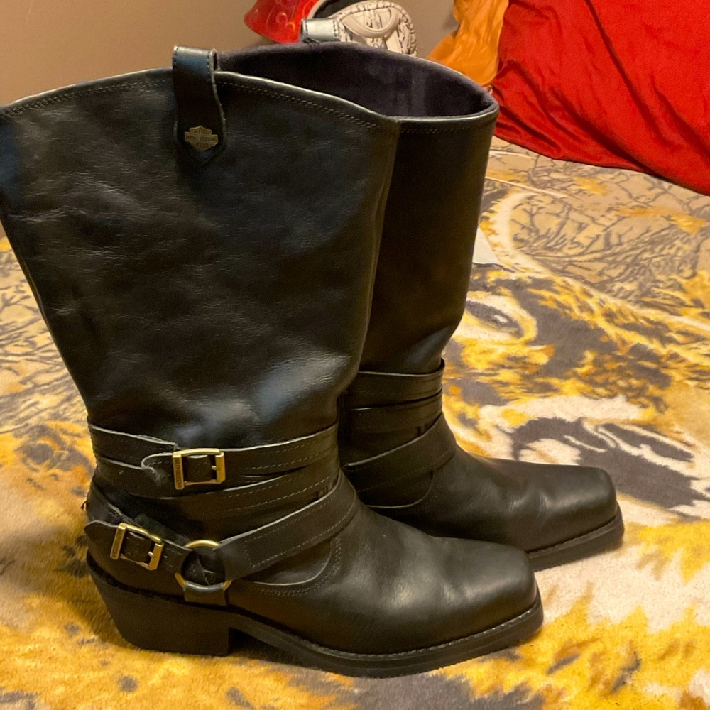 Wom Harley Davidson Boots